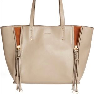 Like NEW Chloe Medium Milo Calfskin Leather Tote